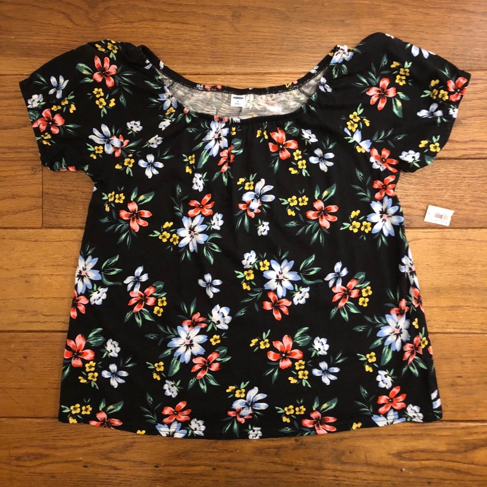 XS Floral Old Navy Top